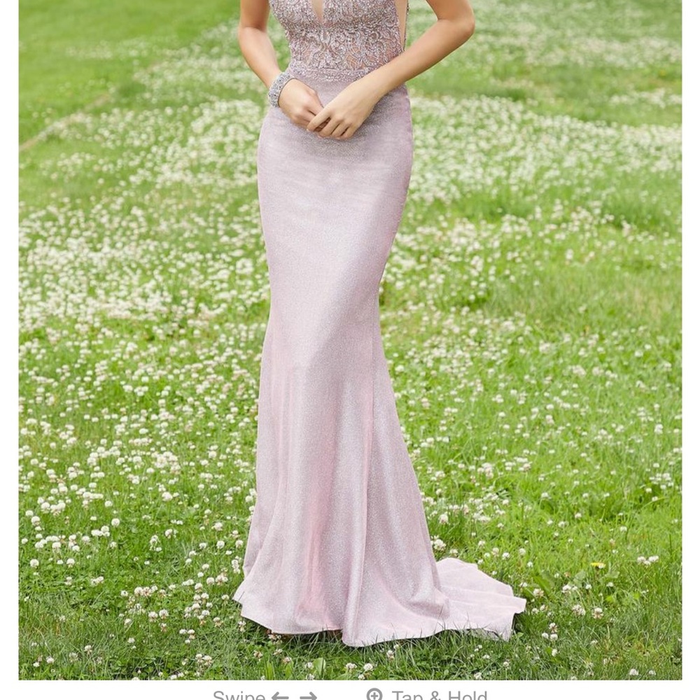 Elegant Beaded Evening Dress